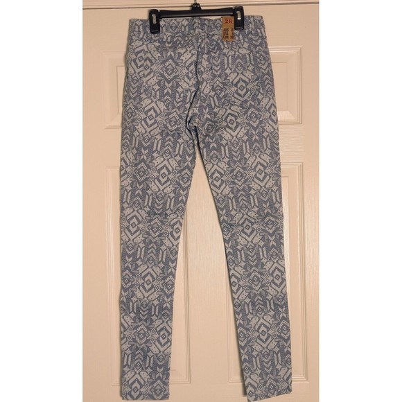 COTTON ON JEANS Women's Size 6 SKINNY Digital Tribal Blue NEW - Picture 3 of 10